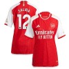 Camiseta de fútbol Arsenal 2023-24 Saliba 12 Mujer 1ª equipación Camiseta de fútbol Arsenal 2023-24 Saliba 12 Mujer 1ª equipación